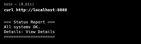 PoC Curl Output