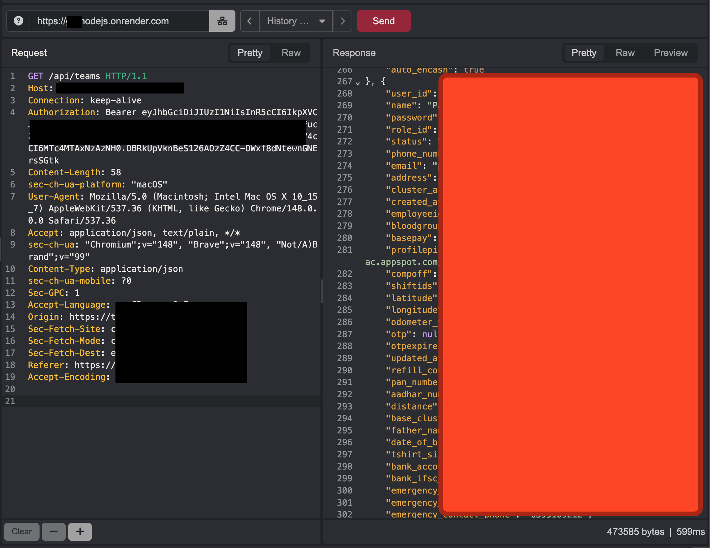 Employee Data Dump