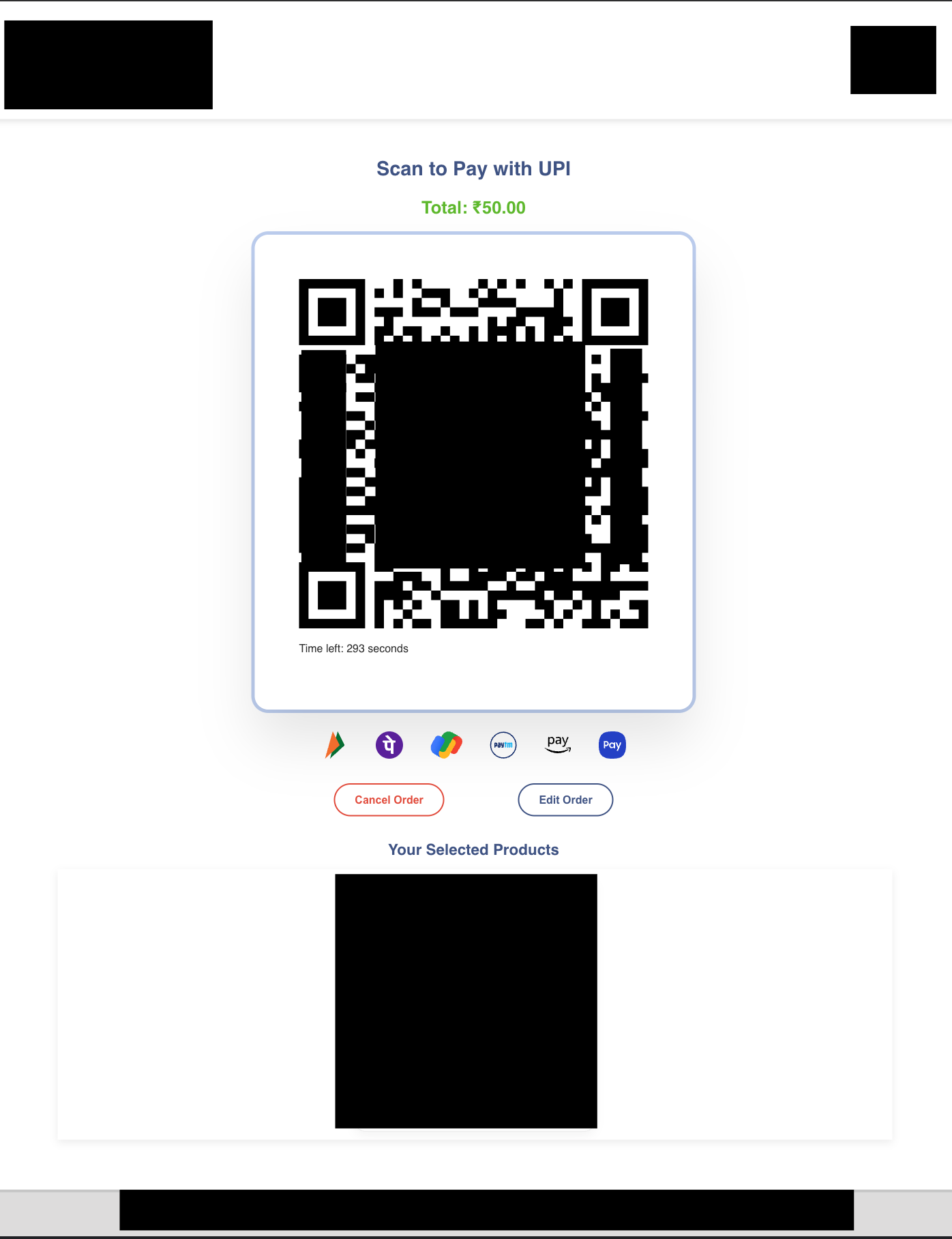 QR Code Generation